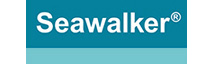 Close up of the Seawalker Horse Water Walker logo