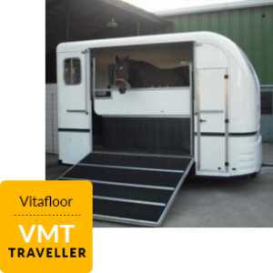 A hose inside a VMT Traveller Vitafloor mobile unit